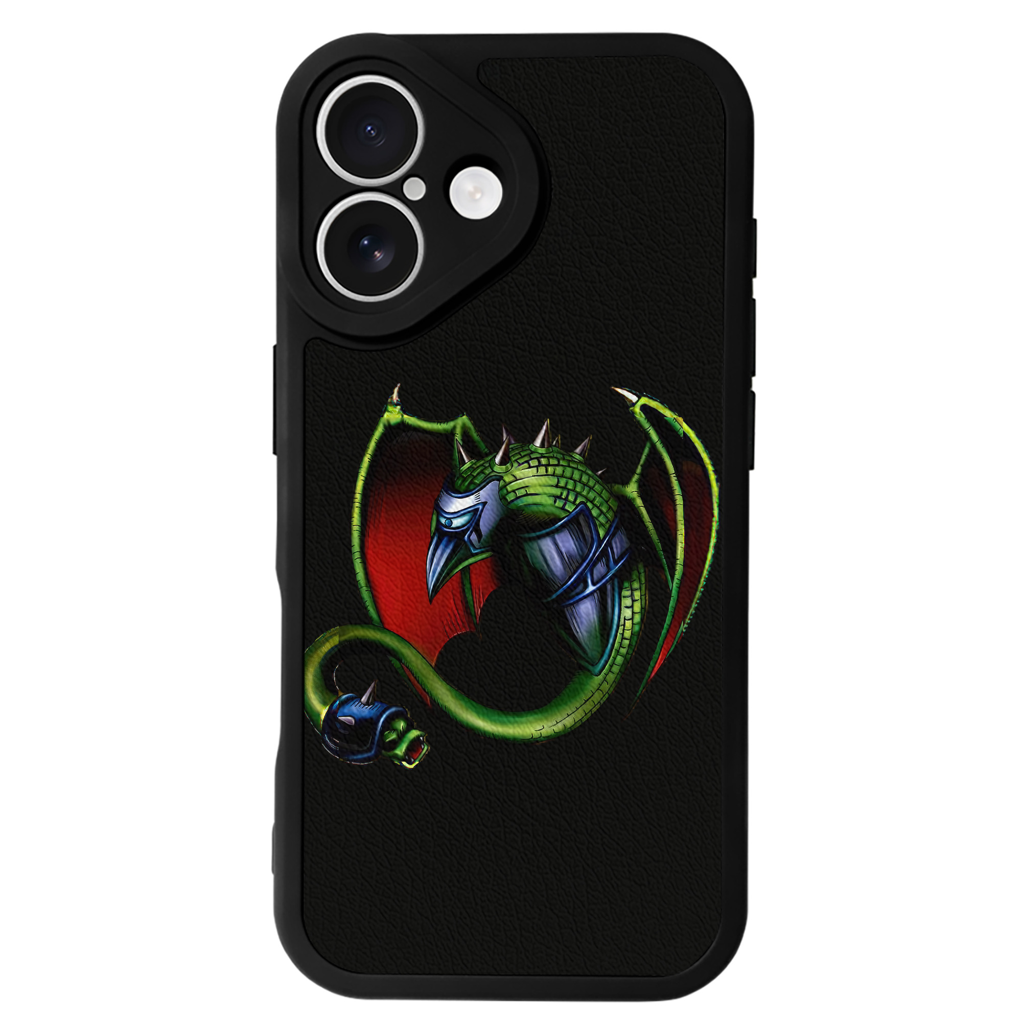 （画像用） 遊☆戯☆王 Yu-Gi-Oh! 【iPhone 16シリーズ対応】シリコンスマホケース（レザー調） 材質：シリコン